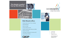 Desktop Screenshot of parked.webwizards.ca